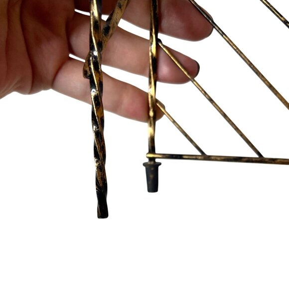 Vintage 60's Sigillo Garanzia Italian Nativity Set 10 Pc Ivory White Plastic MCM - Picture 5 of 7